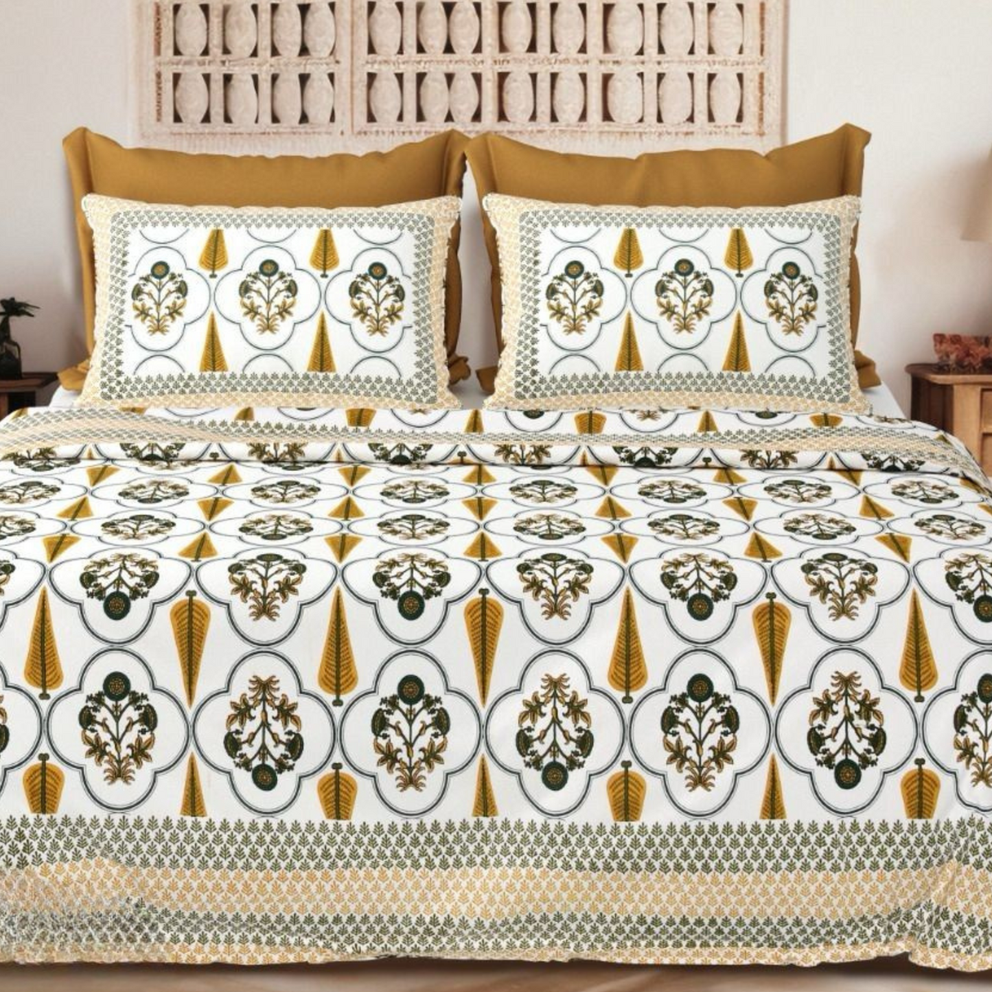 Jaipuri Block Print - King Size (108 x 108)