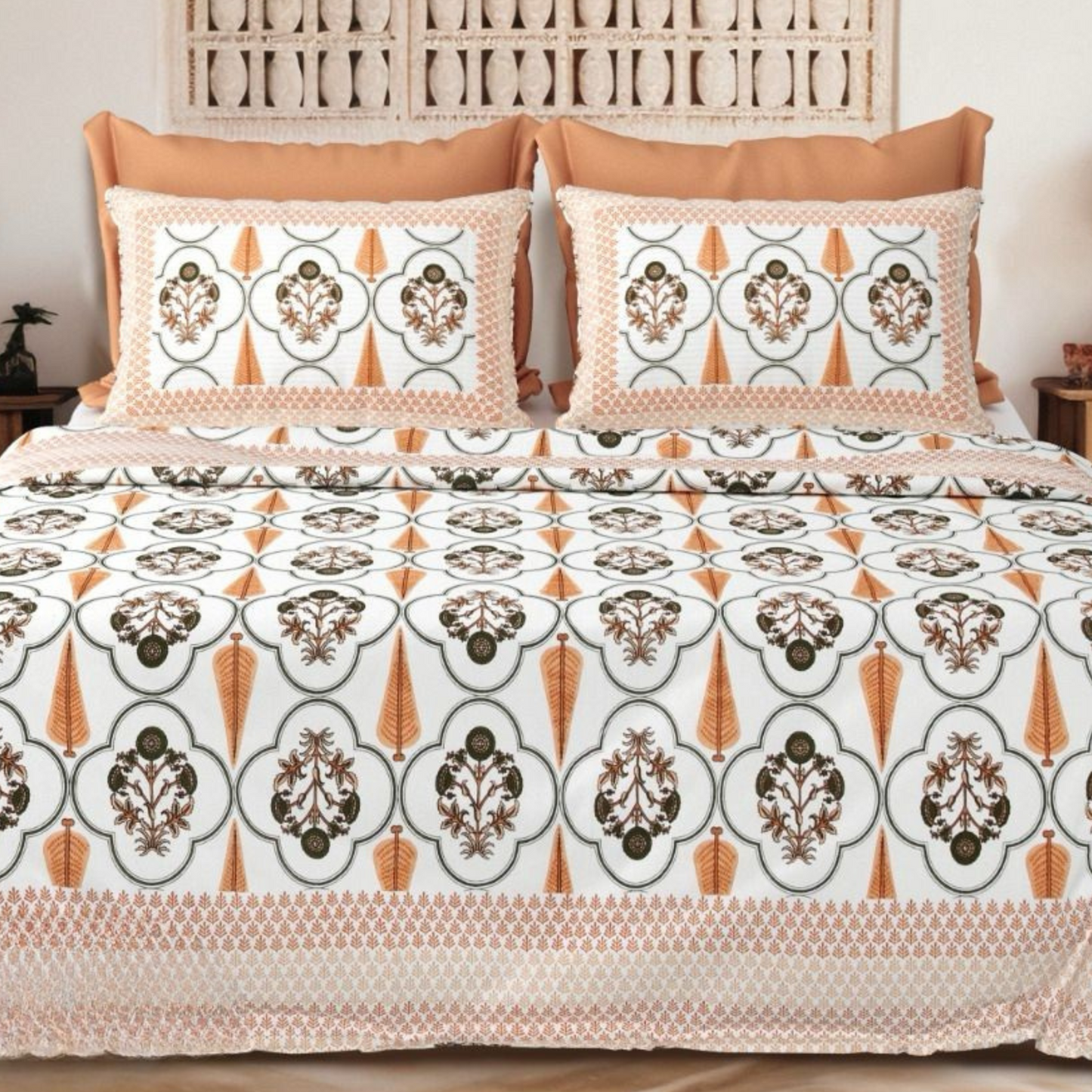 Jaipuri Block Print - King Size (108 x 108)