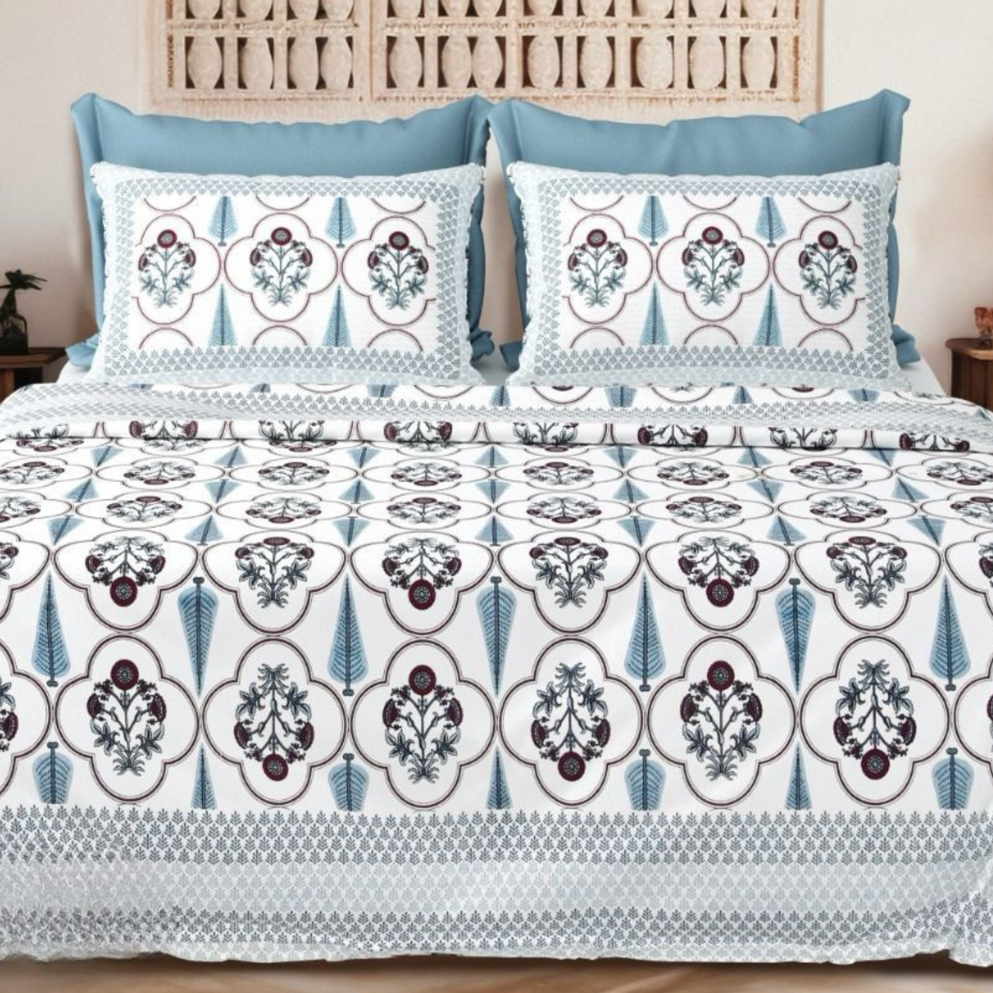 Jaipuri Block Print - King Size (108 x 108)