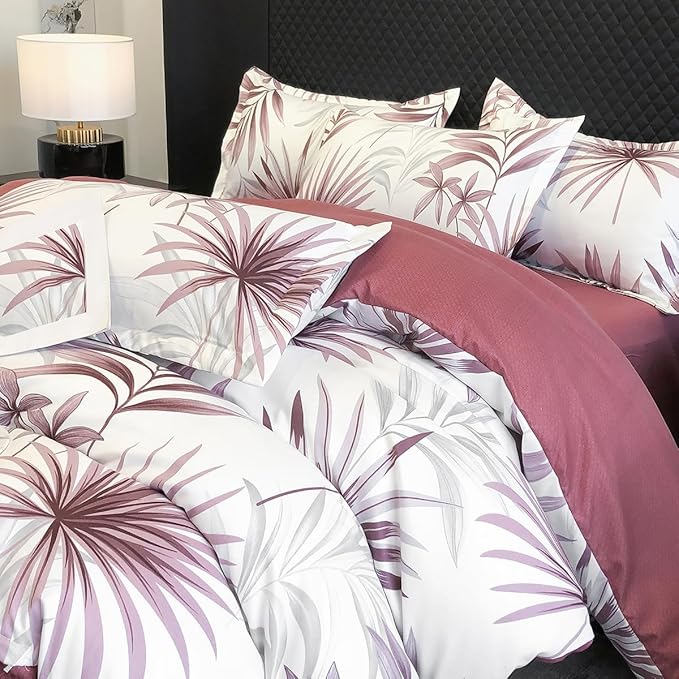 Bloom Premium King Size Bedsheet (108" x 108")- 400TC