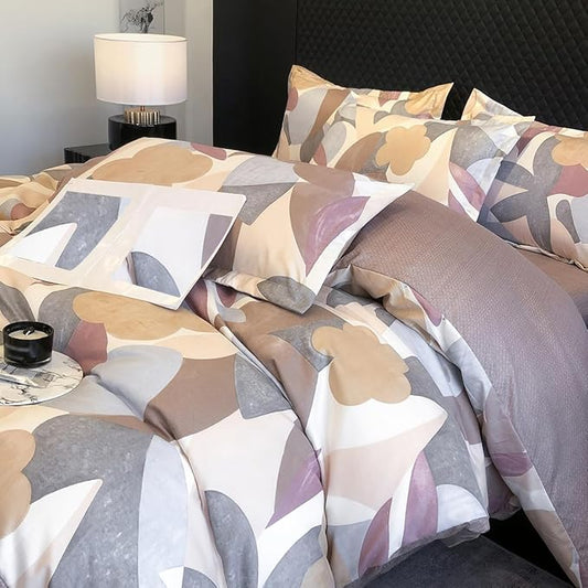 Aurelia Premium King Size Bedsheet (108" x 108") - 400TC