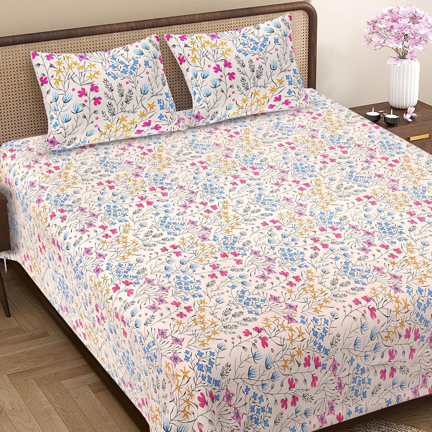 Jaipuri Block Print - King Size (108 x 108)