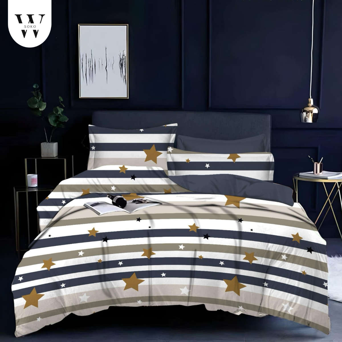 Aureonis Premium Double Bedsheet (90" x 100") - 300 TC