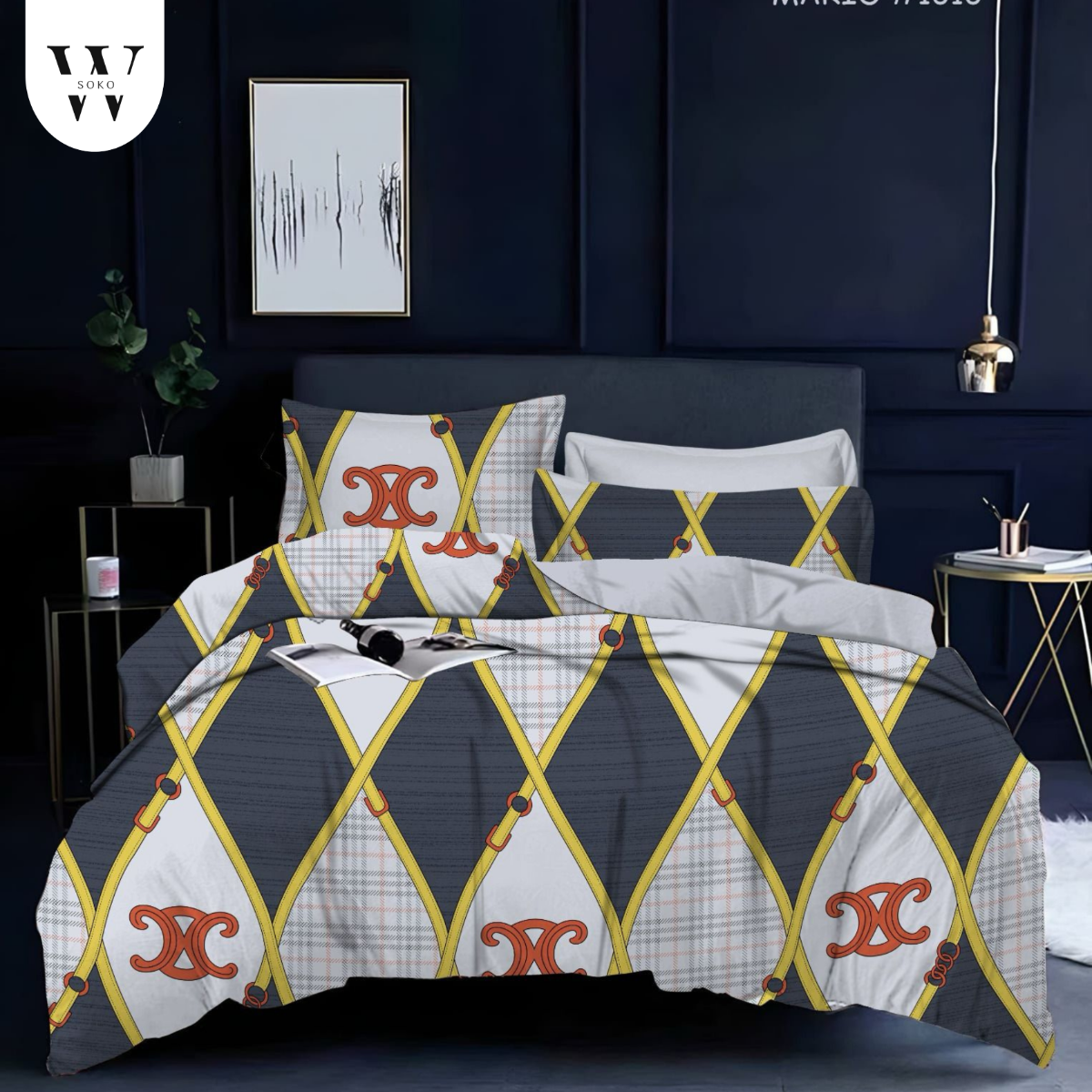 Mirenza Premium Double Bedsheet (90" x 100") - 300 TC