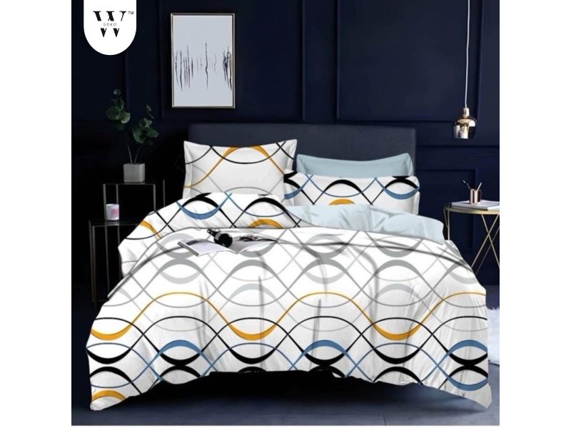 Serenna Premium Double Bedsheet (90" x 100") - 300 TC