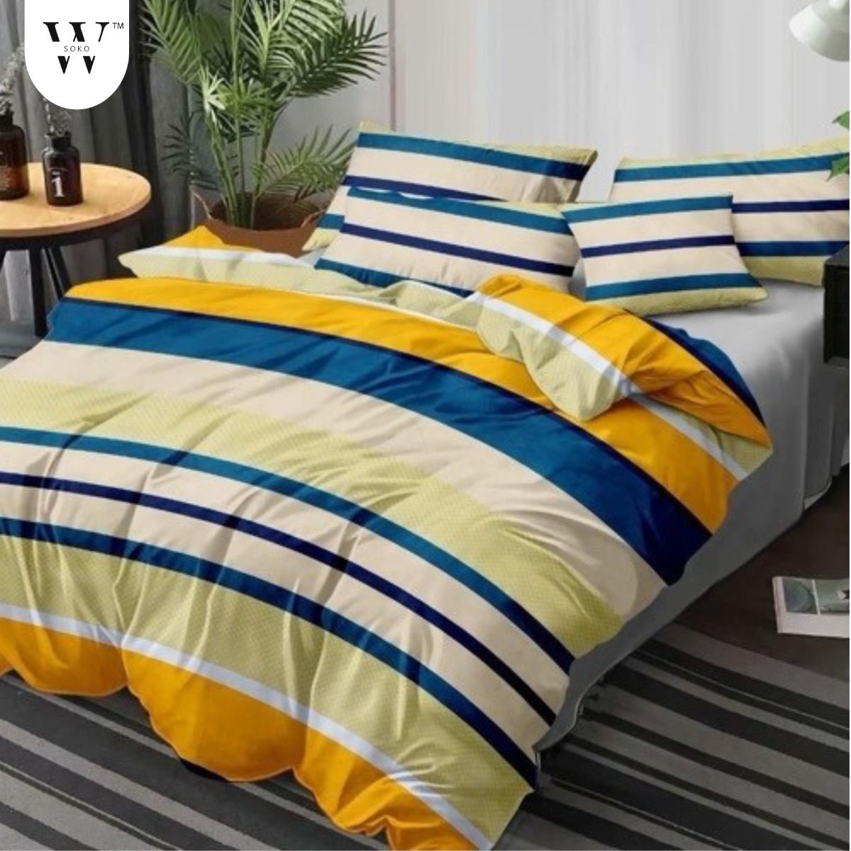 Cressina Premium Double Bedsheet (90" x 100") - 300 TC