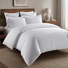 White Plain Ultra soft King Size Bedsheet - (108" x 108") 400 TC