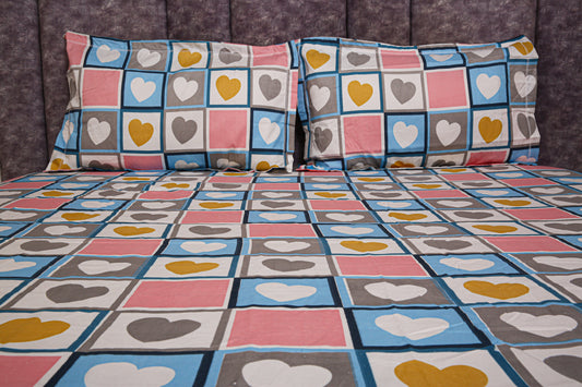 Novissa Premium King Size Bedsheet (108" x 108"): 400 TC