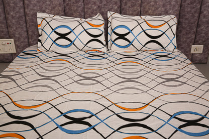 Amarelle Premium Double Bedsheet (90" x 100") - 400 TC