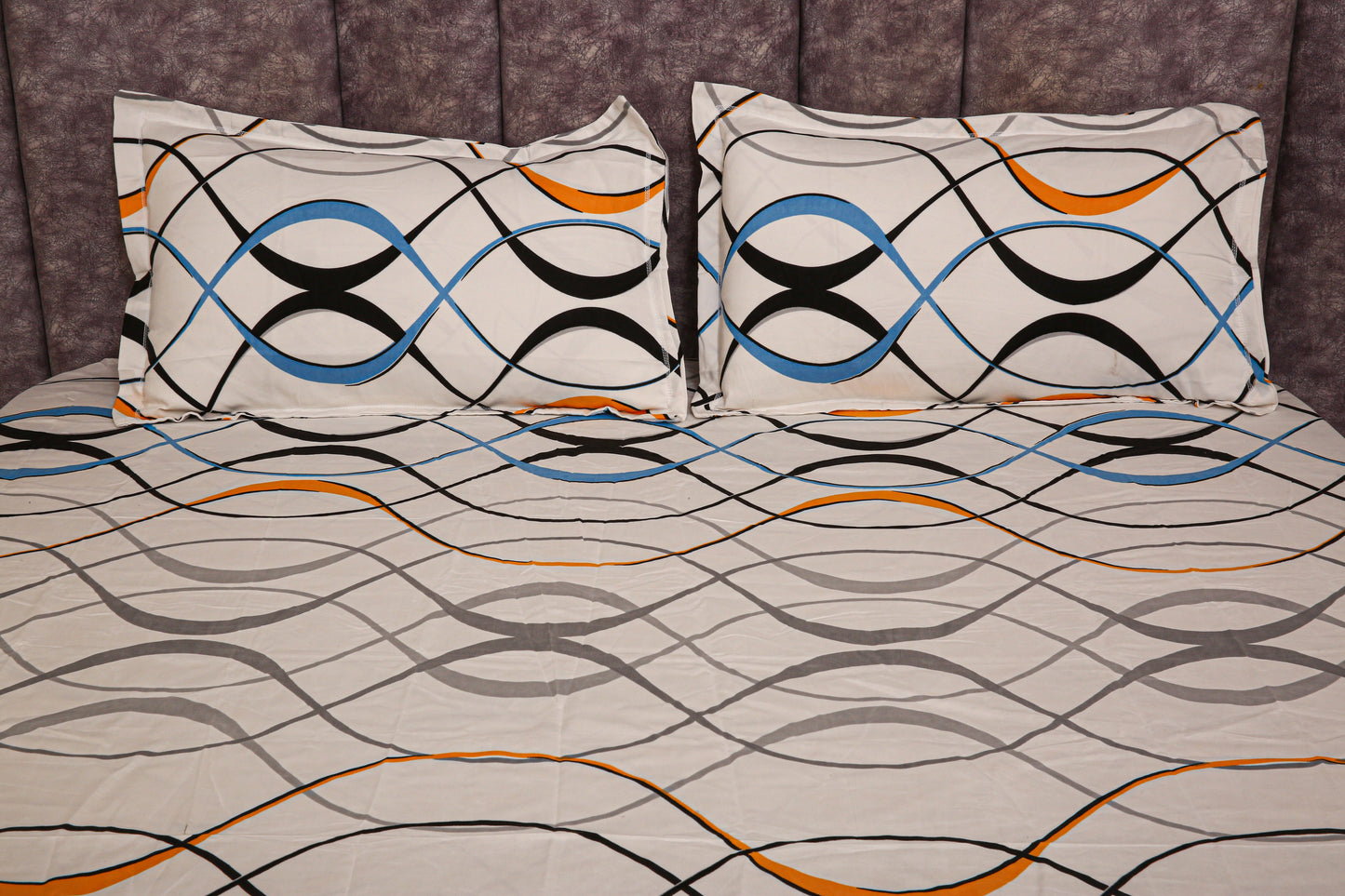 Amarelle Premium Double Bedsheet (90" x 100") - 400 TC