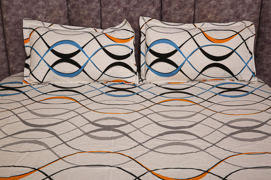 Amarelle Premium Double Bedsheet (90" x 100") - 400 TC