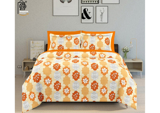 Ambrette Premium King Size Bedsheet (108" x 108") - 400 TC