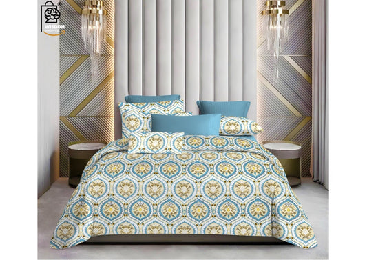 Quessence Premium King Size Bedsheet (108" x 108") - 400 TC