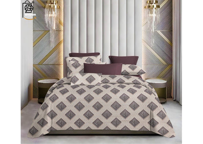 Orvelle Premium King Size Bedsheet (108" x 108") - 400 TC