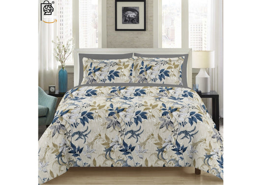 Fiorisse Premium King Size Bedsheet (108" x 108") - 400 TC