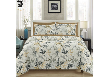 Caliora Premium King Size Bedsheet (108" x 108") - 400 TC