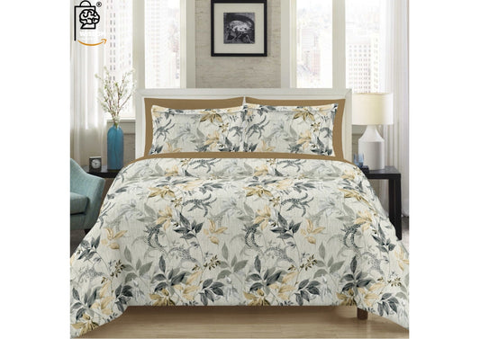 Caliora Premium King Size Bedsheet (108" x 108") - 400 TC