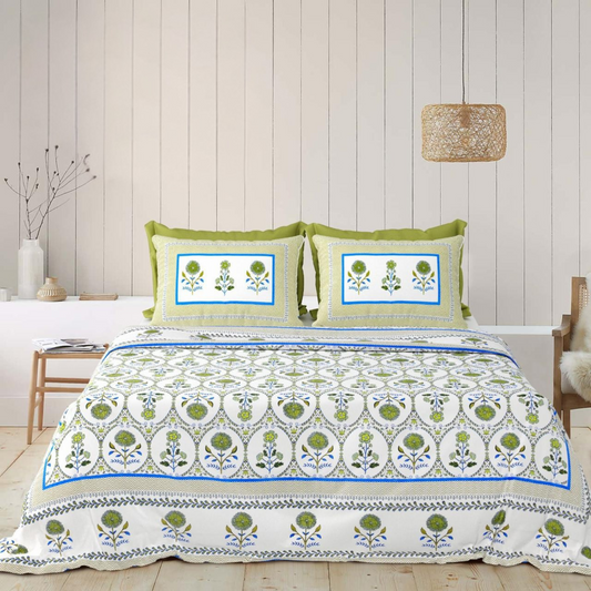 Jaipuri Block Print - King Size (108 x 108)