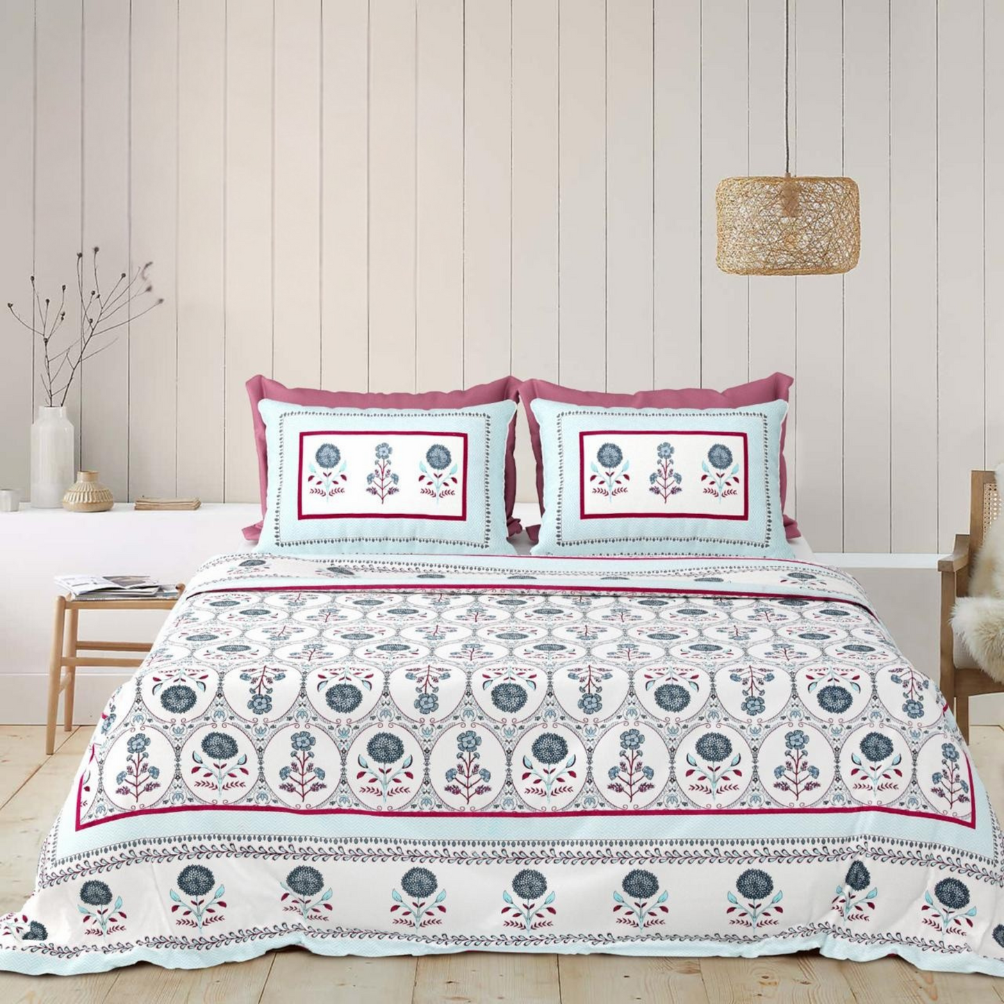 Jaipuri Block Print - King Size (108 x 108)