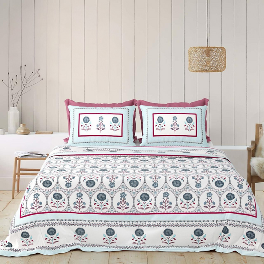 Jaipuri Block Print - King Size (108 x 108)