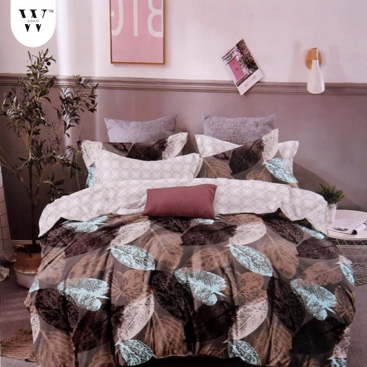 Fiorenique Premium King Size Bedsheet (108" x 108") - 400 TC