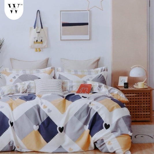 Ventoriaxen Premium King Size Bedsheet (108" x 108") - 400 TC