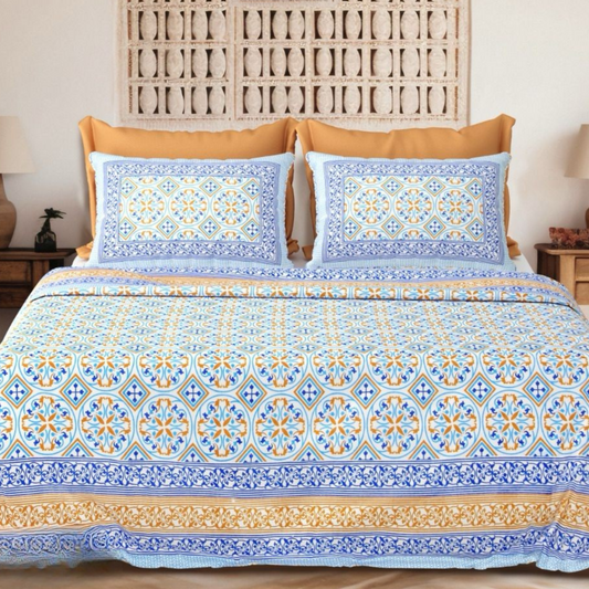 Jaipuri Block Print - King Size (108 x 108)