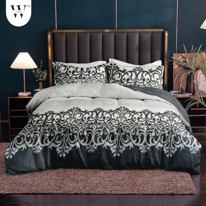 Brisoria Premium Queen Size Bedsheet (90" x 100")- 300 TC