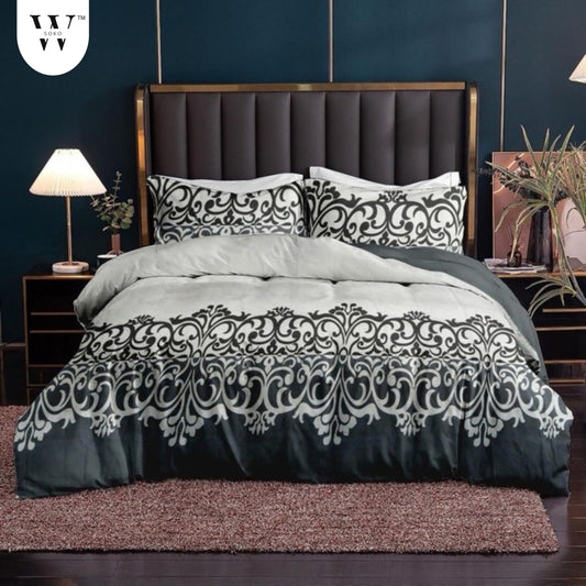 Brisoria Premium Queen Size Bedsheet (90" x 100")- 300 TC