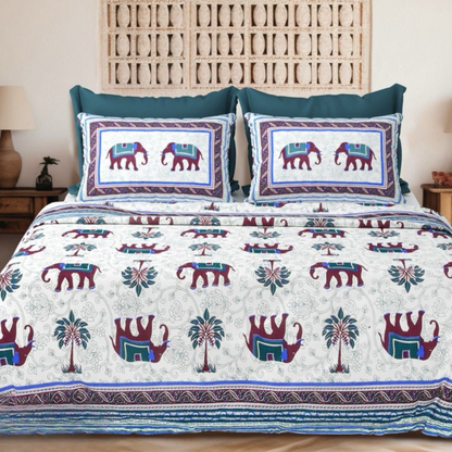 Jaipuri Block Print - King Size (108 x 108)