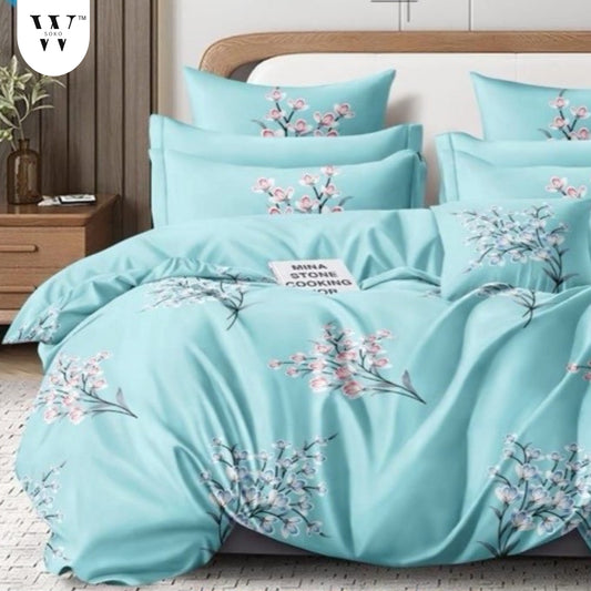 Novelle Premium Double Bedsheet (90" x 100") - 400 TC