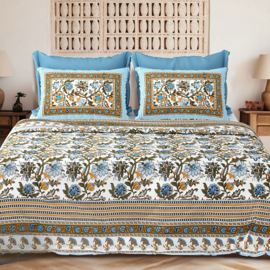 Jaipuri Block Print - King Size (108 x 108)