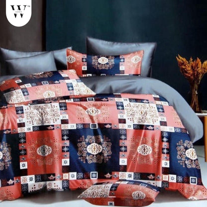 Ambrivia Premium King Size Bedsheet (108" x 108") - 400 TC