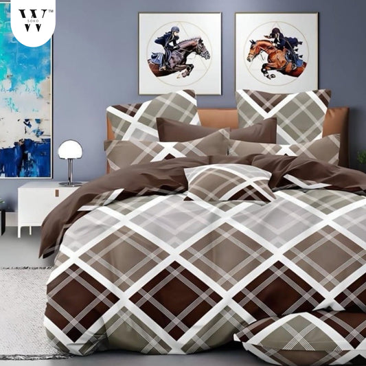 Aurenise Premium King Size Bedsheet (108" x 108") - 400 TC