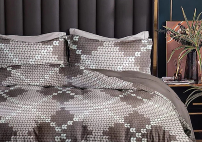 Olwessa Premium King Size Bedsheet (108" x 108") - 400 TC