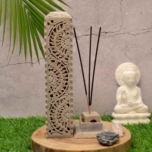 Warna Marble Incense Sticks Holder (Marble)