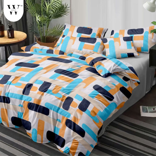 Melisara Premium Single Bedsheet (60" x 90")- 144 TC