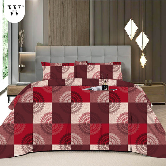 Sereniquee Premium Single Bedsheet (60" x 90")- 144 TC