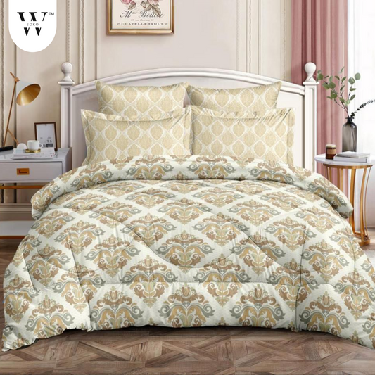 Ventoriae Premium Queen Size Bedsheet (90" x 100"): 300 TC