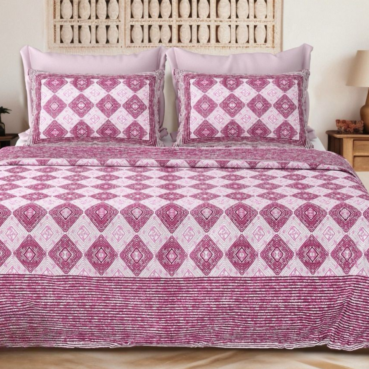 Jaipuri Block Print - King Size (108 x 108)