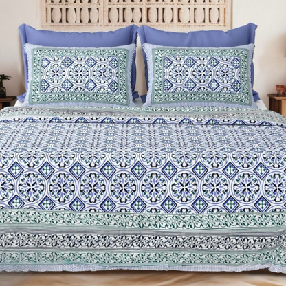 Jaipuri Block Print - King Size (108 x 108)