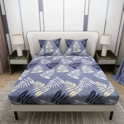 Fiorayne Premium Queen Size Bedsheet (90" x 100") 300 TC