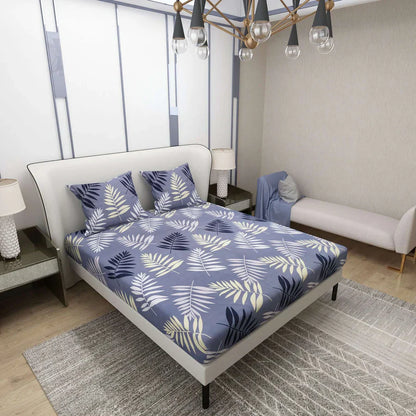 Fiorayne Premium Queen Size Bedsheet (90" x 100") 300 TC