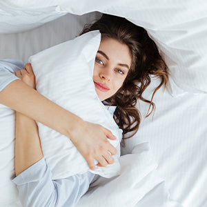 White-Lined Plain Premium King Size Bedsheet (108" x 108") - 400 TC