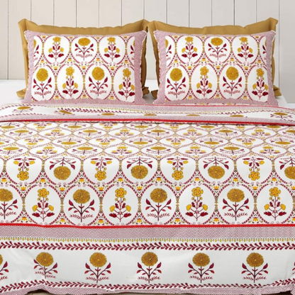 Jaipuri Block Print - King Size (108 x 108)