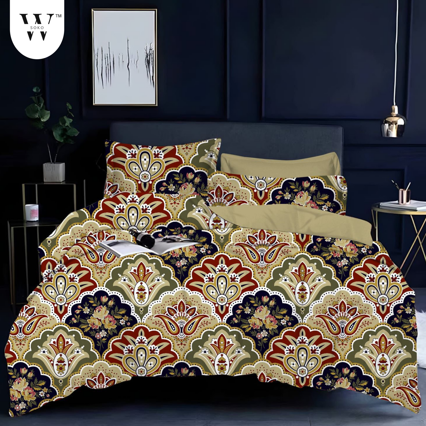 Castella Premium Double Bedsheet (90" x 100") - 300 TC