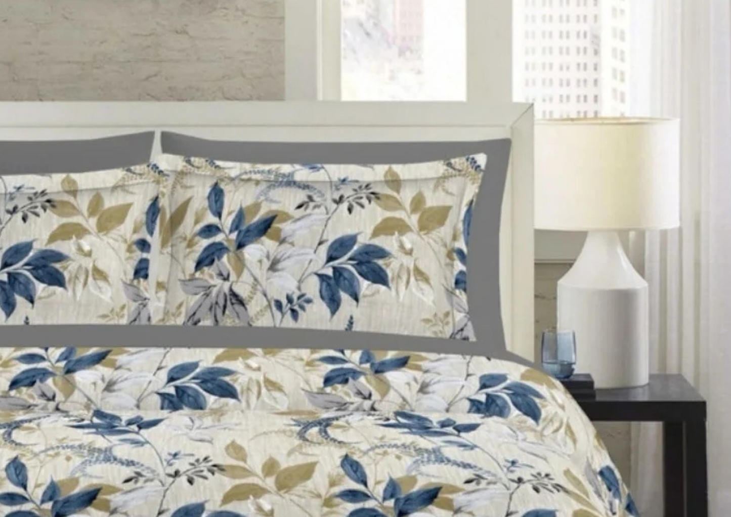 Fiorisse Premium King Size Bedsheet (108" x 108") - 400 TC