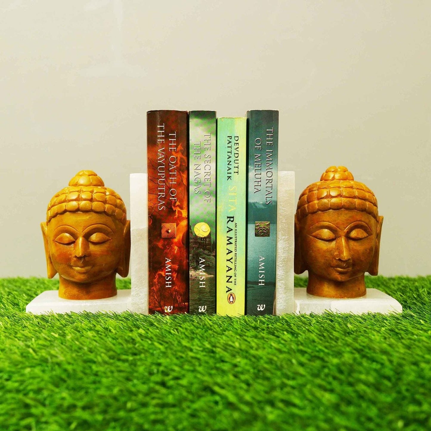 Zen Marble Bookends