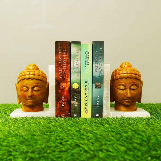 Zen Marble Bookends