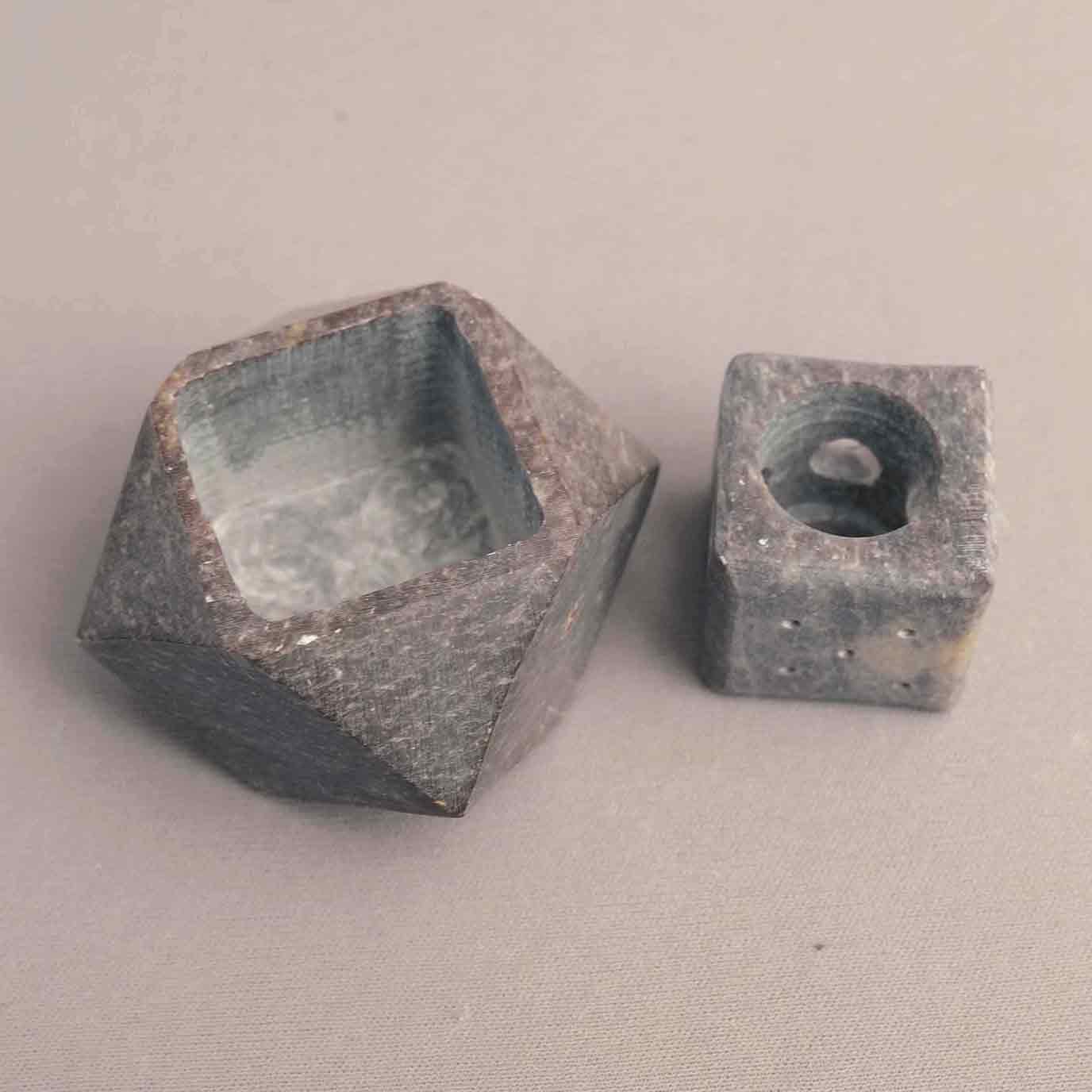 Diamond Incense Burner (Marble Soapstone)